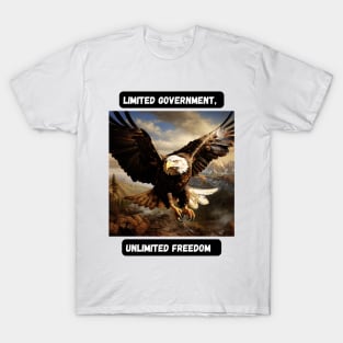 Limited Government, Unlimited Freedom T-Shirt